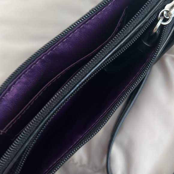 Black Coach Logo wristlet - Picture 5 of 5